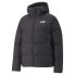 Фото #1 товара Puma Down Puffer Full Zip Jacket Womens Black Casual Athletic Outerwear 84998801