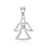 Фото #1 товара Sparkling silver pendant Angel AGH764