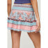 SUPERDRY Printed Shirred Short Skirt