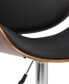 Фото #4 товара Барный стул на подшипниках Simpli Home Delsia - вращающийся