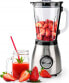 Blender kielichowy Nedis Nedis KABL350CAL blender 1,5 l Blender stołowy 800 W Czarny, Srebrny