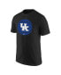 ფოტო #3 პროდუქტის Men's Black Kentucky Wildcats Basketball Logo T-shirt