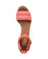 ფოტო #4 პროდუქტის Women's Clemens Espadrille Wedge Sandals