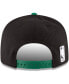 Men's Black, Kelly Green Boston Celtics 2-Tone 9FIFTY Adjustable Snapback Hat