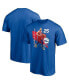 Men's Ben Simmons Royal Philadelphia 76ers Pick Roll T-shirt