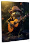 Фото #1 товара Leinwandbild Gitarren Frosch