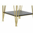 Вспомогательный стол DKD Home Decor 41 x 41 x 63,5 cm Чёрный Позолоченный Металл Деревянный