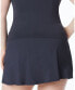 Kore Womens High Waist Skirted Bottom Plus Swimwear Black Size 20W