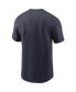 Men's Navy Chicago Bears Team Wordmark T-shirt