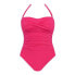 Фото #5 товара Time and Tru Bandeau Twist Front One Piece Swimsuit Women’s Medium Pink Nylon