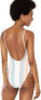 Roxy Women's 238432 Print Beach Classics Fashion One Piece Swimsuit Size M