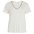 ფოტო #3 პროდუქტის VILA Noel Lurex short sleeve v neck T-shirt