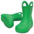 Crocs Handle Rain Boot Kids Зеленый, 33-34 EU Child - фото #3