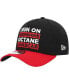 Men's Black, Scarlet NASCAR 9FORTY A-Frame Trucker Snapback Hat
