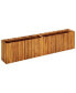 Фото #1 товара Garden Raised Bed 78.7"x11.8"x19.6" Solid Acacia Wood