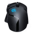 Фото #6 товара Logitech G G402 Hyperion Fury FPS Gaming Mouse, Right-hand, USB Type-A, 4000 DPI, 1 ms, Black
