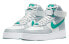 Nike Air Force 1 High 潮流 高帮 板鞋 男女同款 灰绿 / Кроссовки Nike Air Force 334031-015