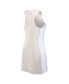 ფოტო #2 პროდუქტის Women's Cream Dallas Cowboys Studio Boost Athletic Half-Zip Dress