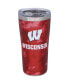 Фото #1 товара Wisconsin Badgers 20 Oz Tie-Dye Stainless Steel Tumbler