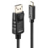 Фото #1 товара Адаптер кабель USB Type C - DisplayPort Lindy 5м (HDR) - прямой 5 м - USB Type-C - DisplayPort - Мужской - Мужской