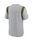 Фото #2 товара Men's Gray Green Bay Packers Sideline Player Uv Performance T-shirt