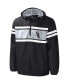 Men's Black Chicago White Sox Game Score Quarter-Zip Windbreaker Черный, XL - фото #1