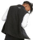 Фото #2 товара Men's Cozy Standard-Fit Mixed-Media Plush Fleece Vest