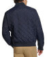 Men's Regular-Fit Diamond-Quilted Bomber Jacket