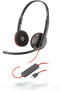 Фото #1 товара Poly Blackwire C3220 - Wired - Office/Call center - 20 - 20000 Hz - 118 g - Headset - Black