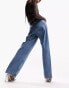 Фото #5 товара ASOS DESIGN baggy boyfriend jean in mid blue