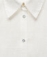 ფოტო #6 პროდუქტის Women's Linen Pajama Shirt