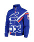 ფოტო #3 პროდუქტის Men's Royal Chicago White Sox Exploded Logo Warm Up Full-Zip Jacket