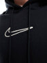 Nike Midi Swoosh unisex hoodie in black