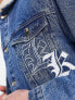 Фото #3 товара Karl Kani old english denim jacket in blue