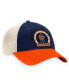 Фото #4 товара Men's Navy Syracuse Orange Refined Trucker Adjustable Hat
