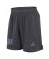 Фото #2 товара Men's Anthracite North Carolina Tar Heels 2024 Sideline Mesh Shorts