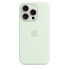 Фото #1 товара Apple iPhone 15 Pro Silikon Case mit MagSafe"Blassmint iPhone 15 Pro