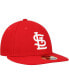 ფოტო #4 პროდუქტის Men's Scarlet St. Louis Cardinals Low Profile 59FIFTY Fitted Hat