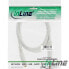 Фото #3 товара InLine Audio Cable - 3.5mm M/F - Stereo - white/gold 2m