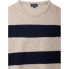 FAÇONNABLE Lmswool Stripe Crew Neck Sweater