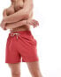 Polo Ralph Lauren Traveler icon logo mid slim fit swim shorts in nantucket red