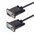 Фото #1 товара StarTech.com 3m RS232 Serial Null Modem Cable - Crossover Serial Cable w/Al-Mylar Shielding - DB9 Serial COM Port Cable Female to Male - Compatible w/DTE Devices - Black - F/M - Black - 3 m - DB-9 - DB-9 - Male - Female