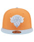 Men's Orange/Light Blue New York Knicks 2-Tone Color Pack 9FIFTY Snapback Hat