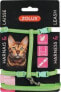 Фото #1 товара Шлейка для кошек Zolux Zestaw spacerowy зеленый