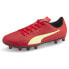 Puma Rapido Iii Firm GroundAg Soccer Cleats Mens Red Athletic Shoes 10657207 12 - фото #2