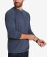 Фото #2 товара Men's Long Sleeve Brushed Jersey Henley T-shirt