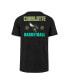 Фото #3 товара Men's Black Charlotte Hornets 2022/23 City Edition Backer Franklin T-shirt