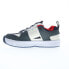 Фото #9 товара DC Lynx X Venture ADYS100697 Mens Gray Leather Skate Inspired Sneakers Shoes