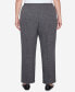 ფოტო #2 პროდუქტის Plus Size Worth Avenue Comfort Elastic Back Medium Length Pant