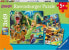 Фото #1 товара Ravensburger Puzzle dla dzieci 3x49 Scooby Doo